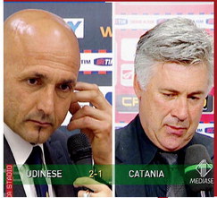 Immagine di Vista in Tv (CorSport) -  Ancelotti-Spalletti baratto in diretta - Scopri su Sport